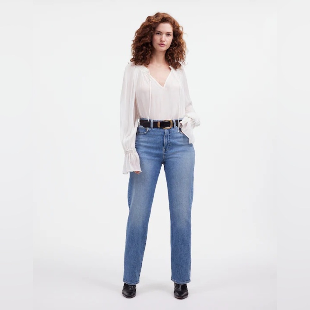 Madewell Curvy 90’s Straight Jeans